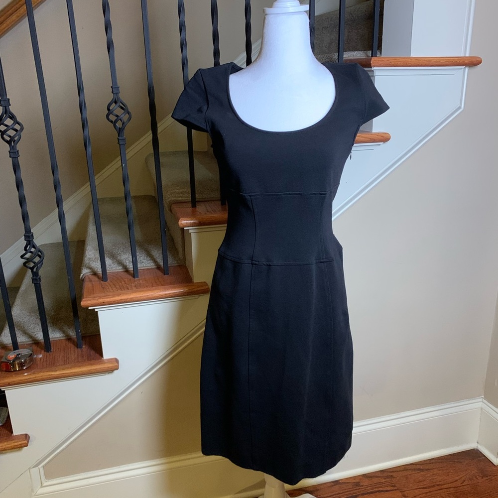 Diane Von Furstenberg black dress